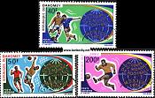 *Známky Dahomey 1970 Futbal MS 70, MNH - Kliknutím na obrázok zatvorte -